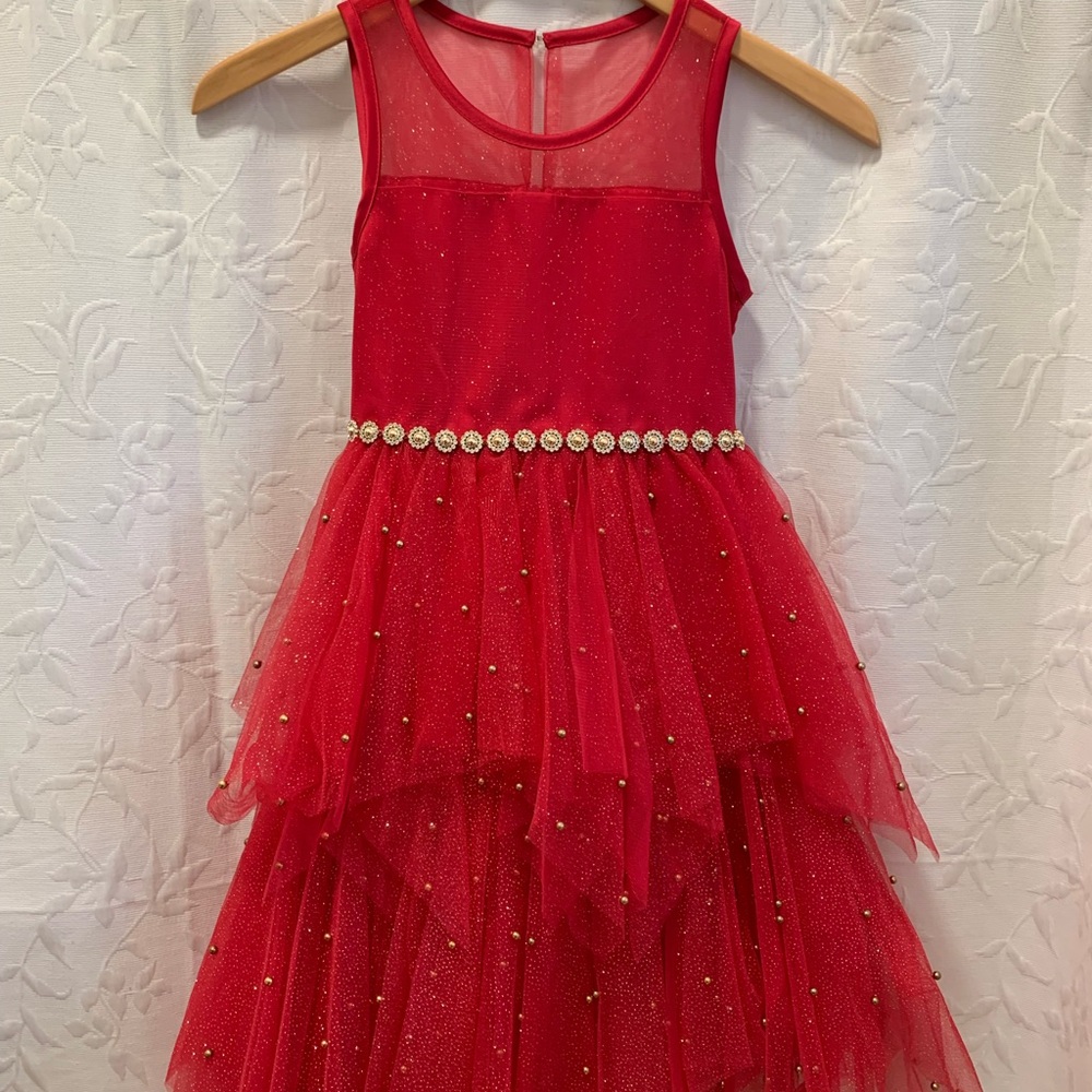 American Princess Vibrant Red Dress